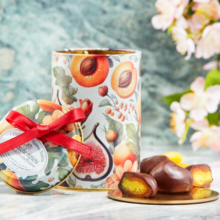 Image du produit pour 'Abricots fourr�s, enrob�s chocolat noir - 180 g'