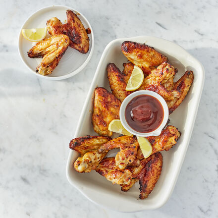 Image du produit pour 'Ailes de poulet laques au miel et  la moutarde'