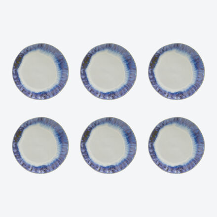 Image du produit pour 'Assiettes d�coratives en fa�ence, pour desserts et salades, d'une manufacture portugaise'