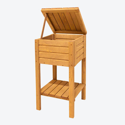 Image du produit pour 'Bote de rangement et de travail avec couvercle pour des herbes et des lgumes frachement rcolts'