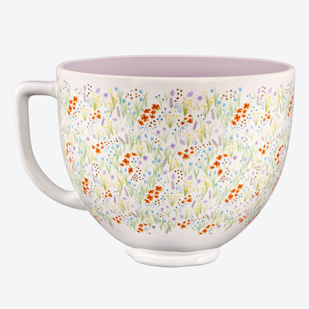 Image du produit pour 'Bol en c�ramique KitchenAid � Wildflower � - 4,7 l'