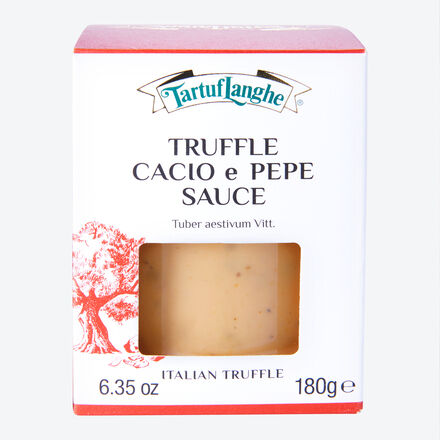 Image du produit pour 'Cacio e Pepe : authentique sauce italienne au fromage et aux truffes'