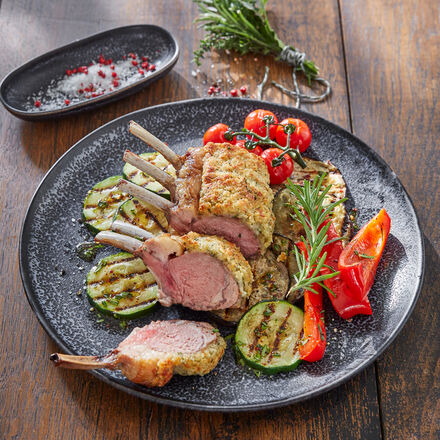 Image du produit pour 'Carr� d'agneau grill� en cro�te d'herbes'