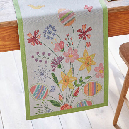 Image du produit pour 'Chemin de table de P�ques � Bouquet printanier � - cr�ation exclusive Julia Grote & Ekelund'