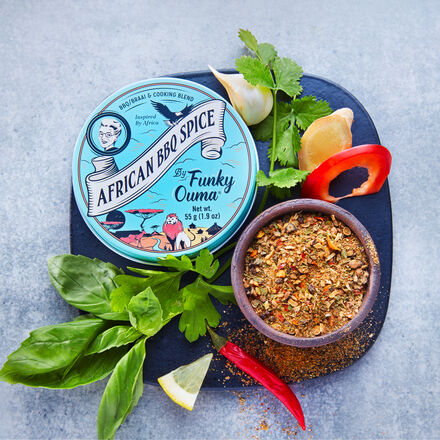 Image du produit pour '�pice Braai-Salt - m�lange d'�pices pour un go�t de braai sud-africain authentique, 90 g'