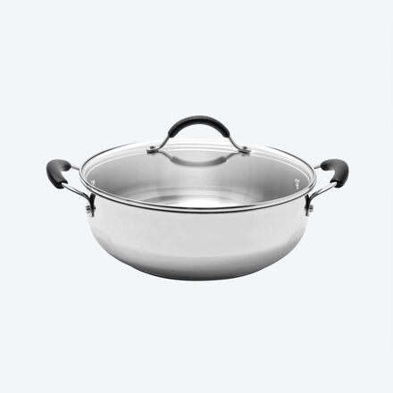 Image du produit pour 'Faitout en acier inoxydable compatible induction'