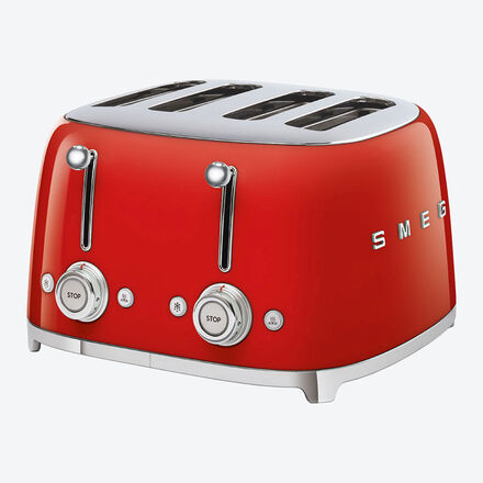Image du produit pour 'Grille-pain SMEG 4 tranches - Look rtro lgant et technologie de pointe'