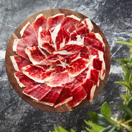 Image du produit pour 'Jambon ibrique BIO issu du porc semi-sauvage nourri aux glands (Pata Negra)'