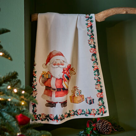 Image du produit pour 'Lot de 2 torchons Pre Nol - 50 x 70 cm'