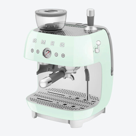 Image du produit pour 'Machine  caf  porte-filtre SMEG avec broyeur intgr, machine  expresso'