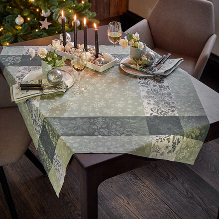 Image du produit pour 'Nappe - linge de table jacquard aux motifs de No�l'