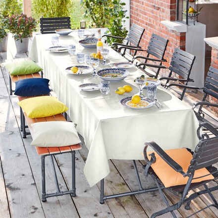 Image du produit pour 'Nappe pour le jardin et la terrasse, dperlante et anti-taches'