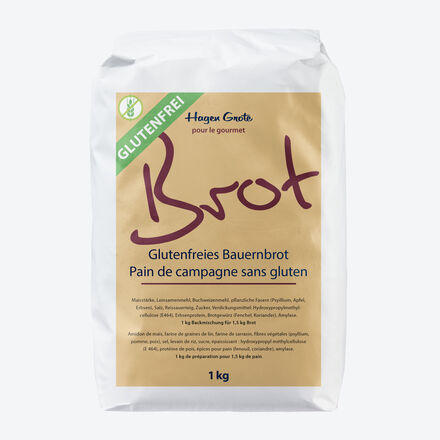 Image du produit pour 'Pain de campagne sans gluten – prparation boulangre, 1 kg'