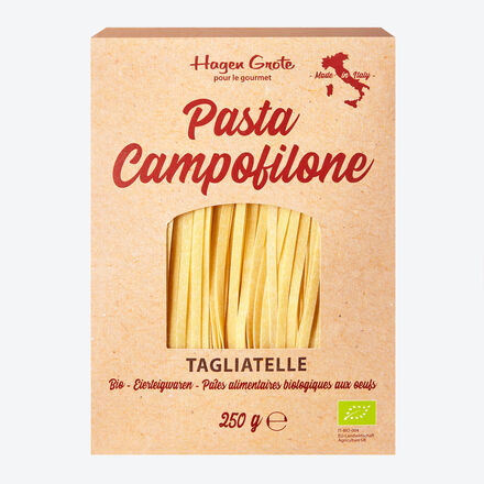 Image du produit pour 'Pâtes Campofilone BIO : tagliatelles aux œufs pour gourmets'