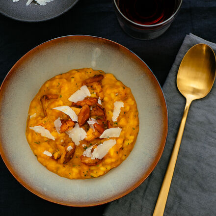 Image du produit pour 'Risotto au potiron avec girolles'