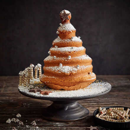 Sapin En 3d A Cuire Dans Un Moule En Acier Carbone Antiadhesif Etanche Hagen Grote Gmbh