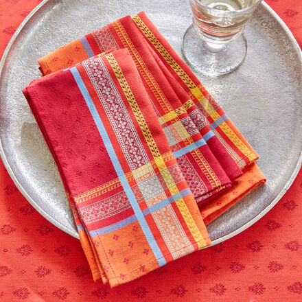 Image du produit pour 'Serviettes jacquard �clatantes, pleines de po�sie'