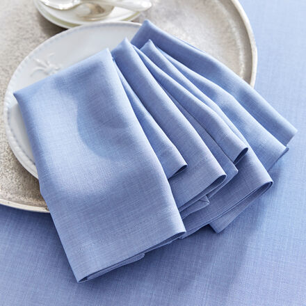 Image du produit pour 'Serviettes unies avec traitement anti-taches - 40 x 40 cm'