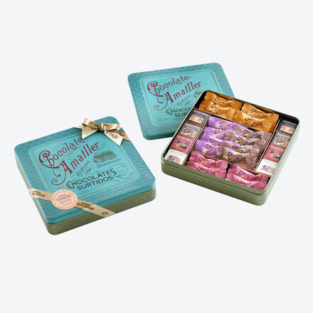 Image du produit pour 'Spcialits espagnoles de chocolats - en coffret Art nouveau, 244 g'