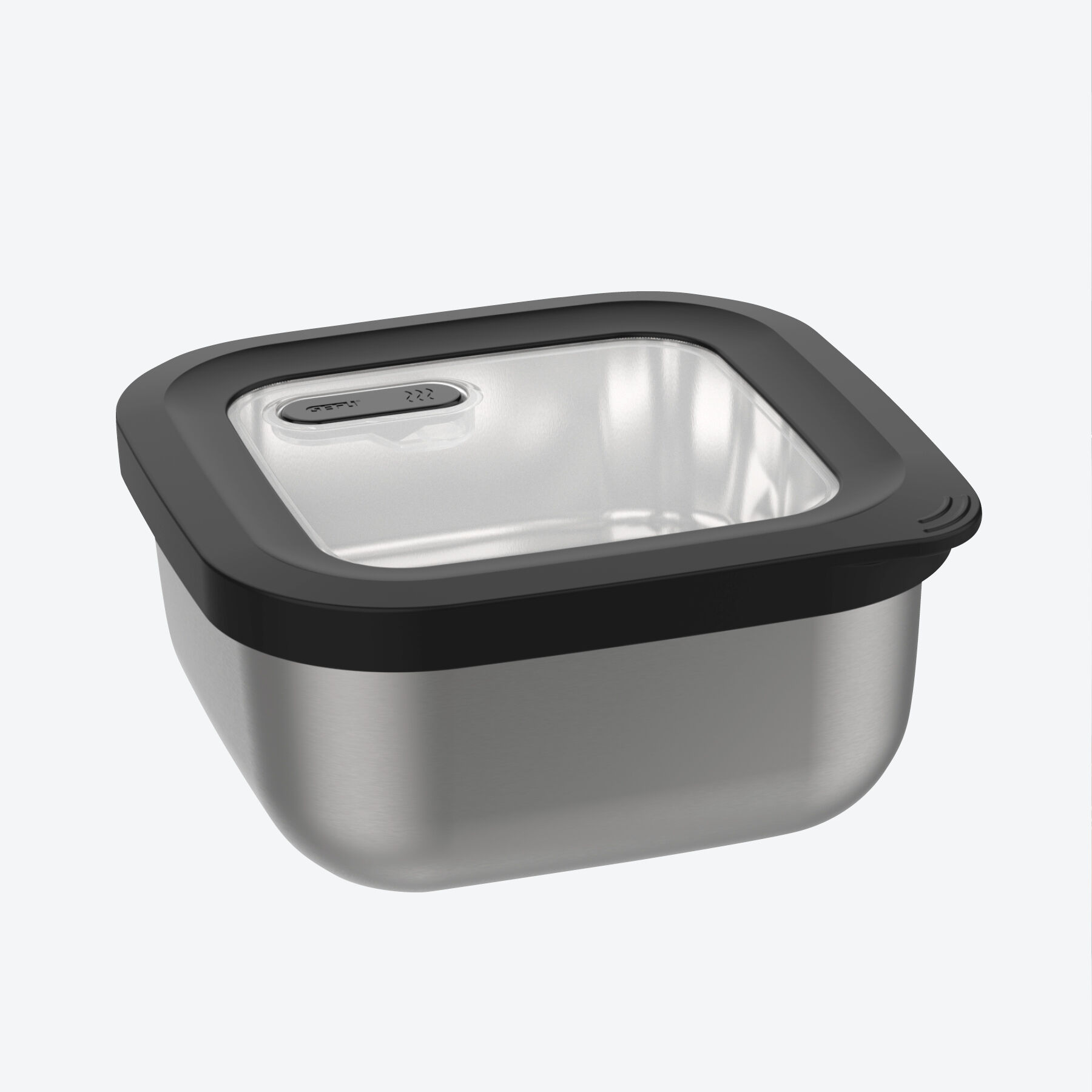 Bol Micro-ondes En Acier Inoxydable 1300 Ml - Avec Couvercle étanche Et Poignée, Pour Nouilles, Soupe, Repas