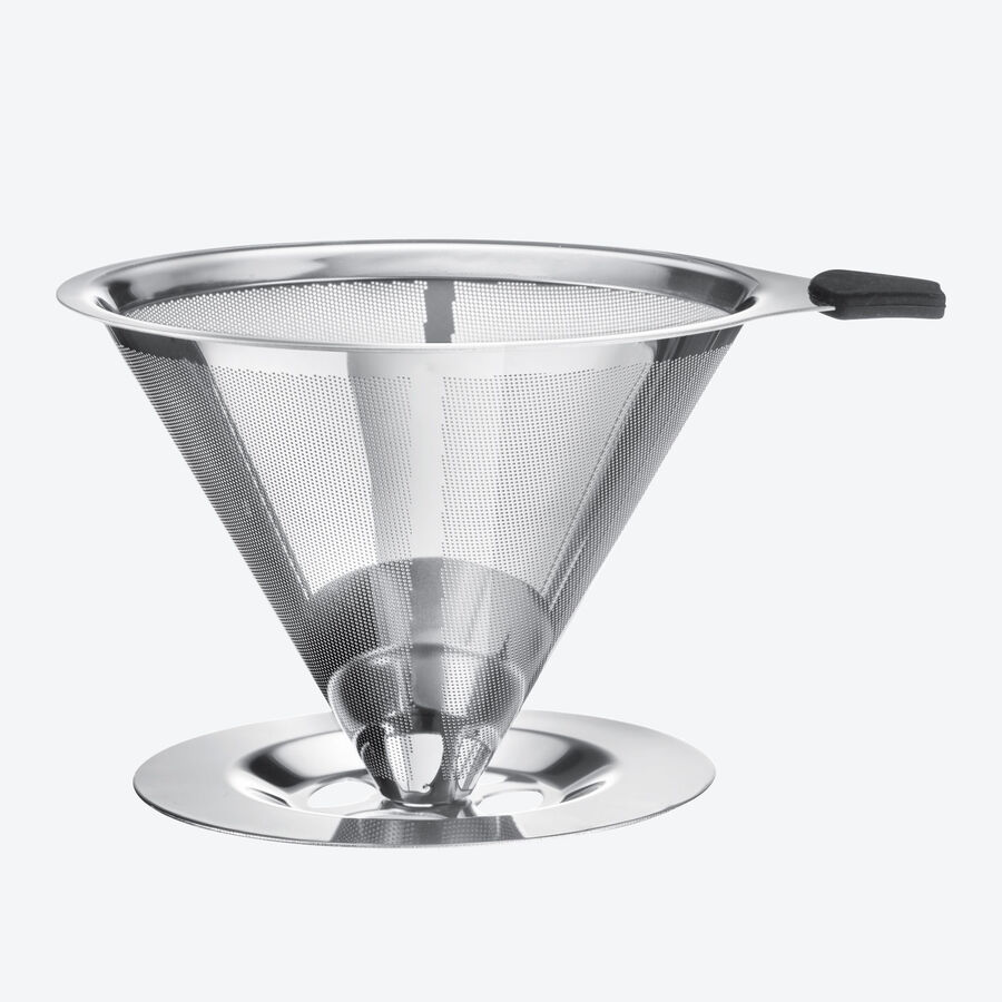 Filtre permanent en acier inoxydable préparation professionnelle du